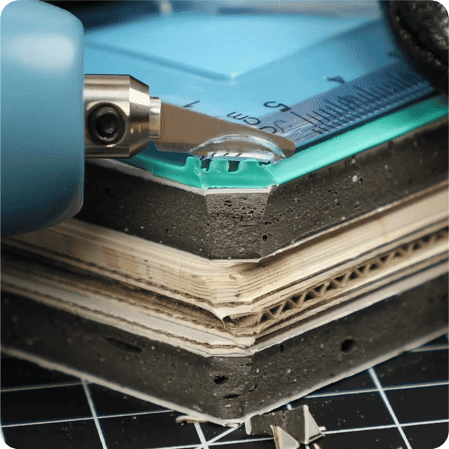 45W ultrasonic cutting demo